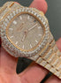 White Stick D Color Moissanite Automatic Watch