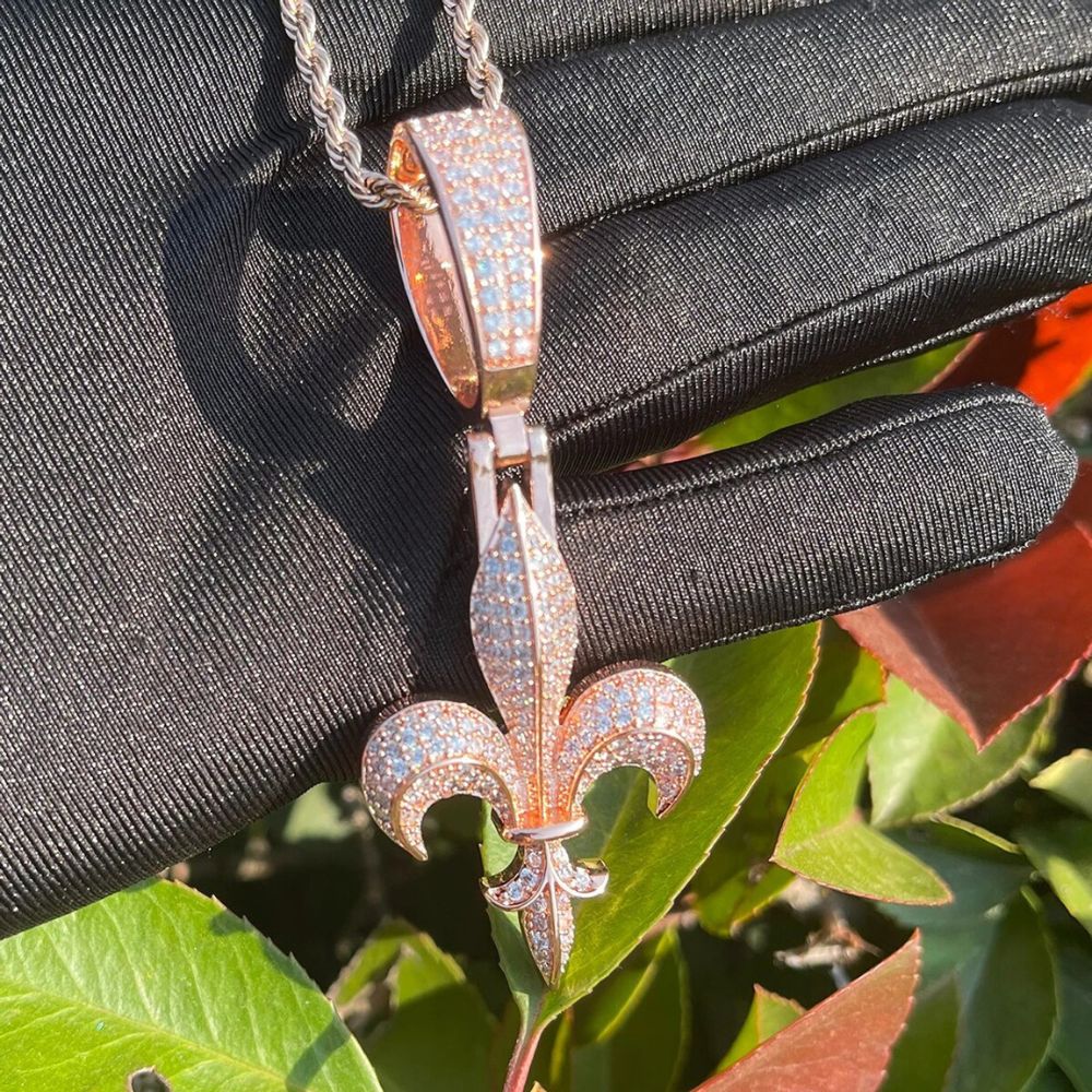 Moissanite Diamond Luxury Iced Out Men's Pendant
