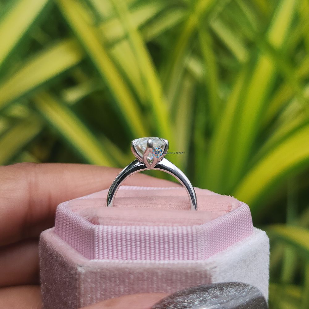 Marquise Cut Solitaire Engagement Ring