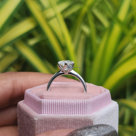 Marquise Cut Solitaire Engagement Ring