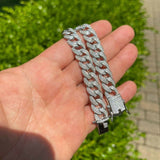 925 Sterling Silver Moissanite Diamond Bracelet