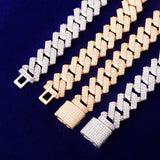 Rapper Style Moissanite Diamond Cuban Link Chain