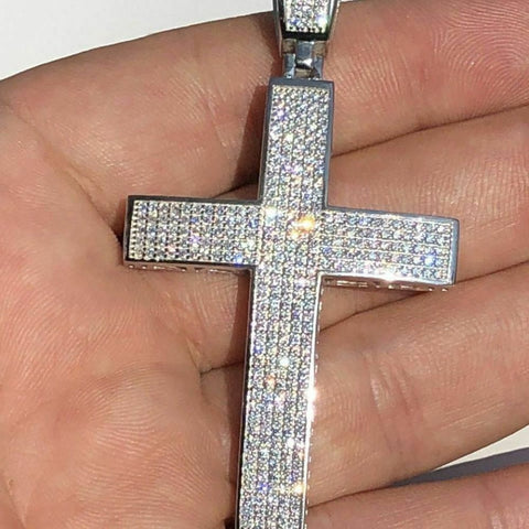 925 Sterling Silver Criss Cross Classic Pendant