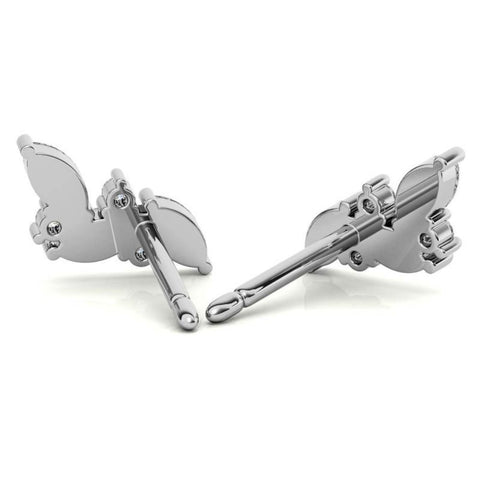 Leaf Style Marquise Cut Moissanite Earrings