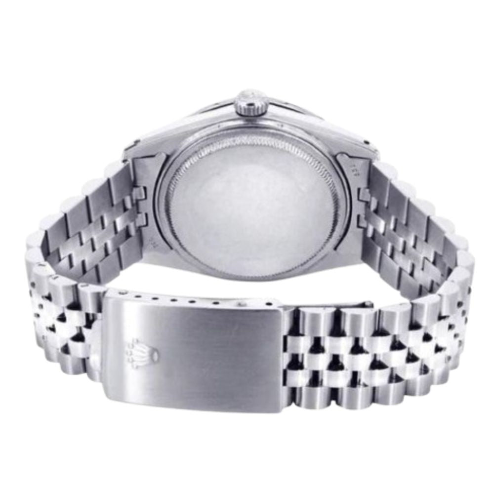 Black Arabic Dial Automatic Moissanite Watch