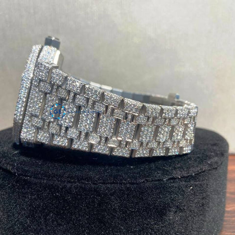 Full Iced Out Moissanite Luxury Customize Wrist Watch