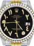 Fabulous Iced Out Moissanite Arabic Dial Automatic Wrist Watch