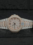 Automatic Moissanite Dual Tone Watch