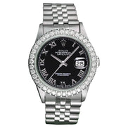 VVS1 Moissanite Stainless Steel Watch For Men's