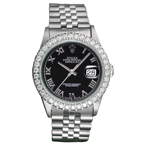 VVS1 Moissanite Stainless Steel Watch For Men's