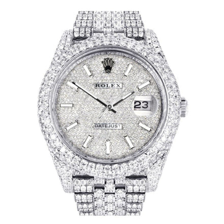 Hip Hop Automatic Fully Iced Out Moissanite Classic Watch