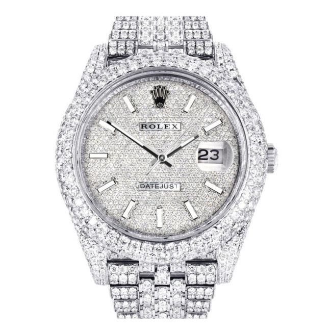 Hip Hop Automatic Fully Iced Out Moissanite Classic Watch