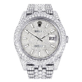 Hip Hop Automatic Fully Iced Out Moissanite Classic Watch