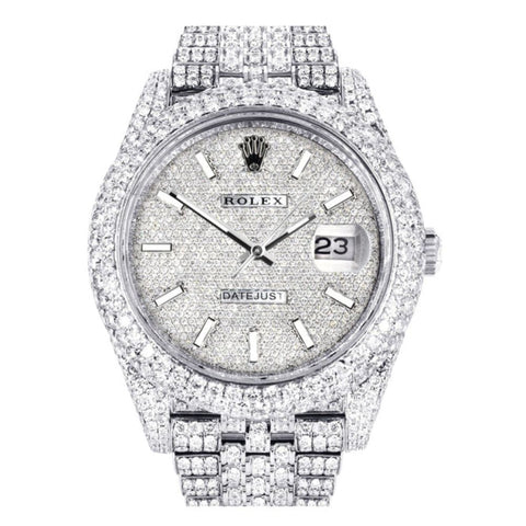Hip Hop Automatic Fully Iced Out Moissanite Classic Watch
