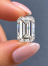 Emerald Cut Loose Lab Grown Diamond, F Color VS1 Clarity, CVD Diamond Stone
