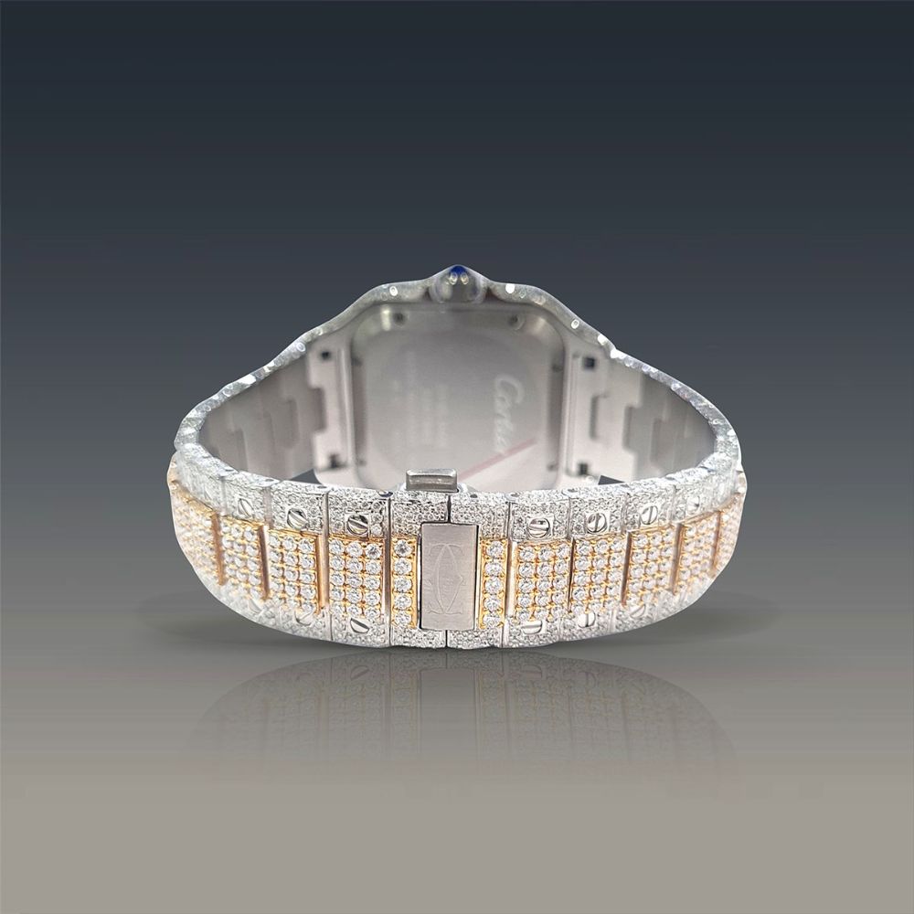 Roman Numeric Moissanite Automatic Exclusive Watch