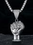 925 Silver Moissanite Diamond Hip Hop Pendant