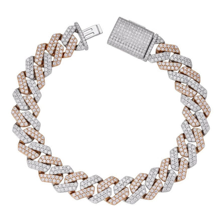 Miami Cuban Link Moissanite Diamond Bracelet