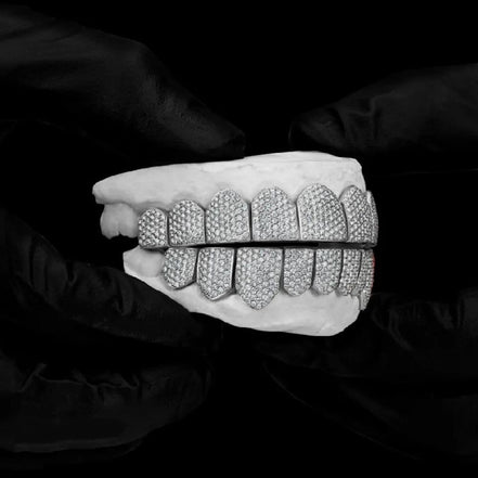 Moissanite Diamond Custom Grillz