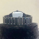 Full Black Stainless Steel Men's Daily Wear Watch