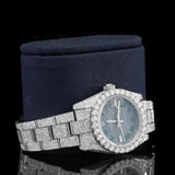 Moissanite Diamond Full Iced Out Luxury Bust Down Watch