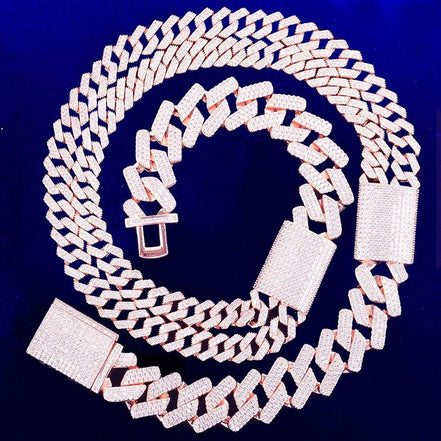 Iced Out Moissanite Diamond Customize Chain