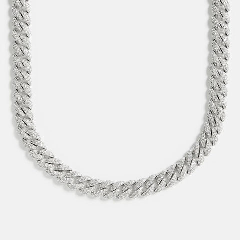 Lab Created Moissnaite Diamond Iced Out Cuban Chain