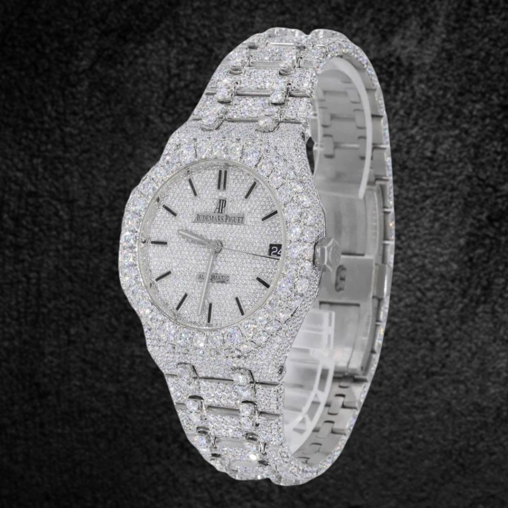 D Color Moissanite Iced Out Classic Luxury Watch For Men's