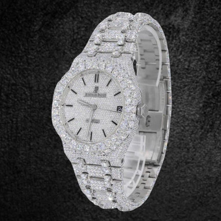 D Color Moissanite Iced Out Classic Luxury Watch For Men's