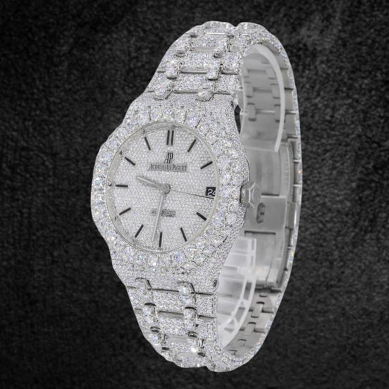 D Color Moissanite Iced Out Classic Luxury Watch For Men's