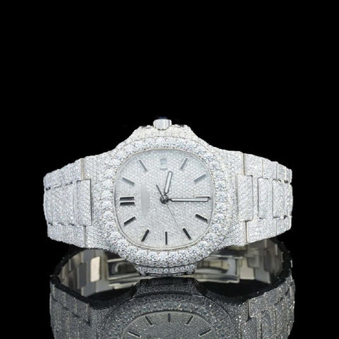 Automatic Moissanite Diamond Iced Out Luxury Watch