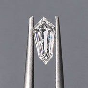 Geometric Coffin Cut Lab Diamond, Loose Fancy Shaped Diamond