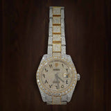 Colorless Moissanite Fancy And Stylish Diamond Watch For Men's