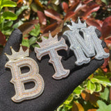 Custom Crown Moissanite Pendant For Men's/ Women's