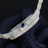 Automatic Dual Tone D Color Moissanite Watch