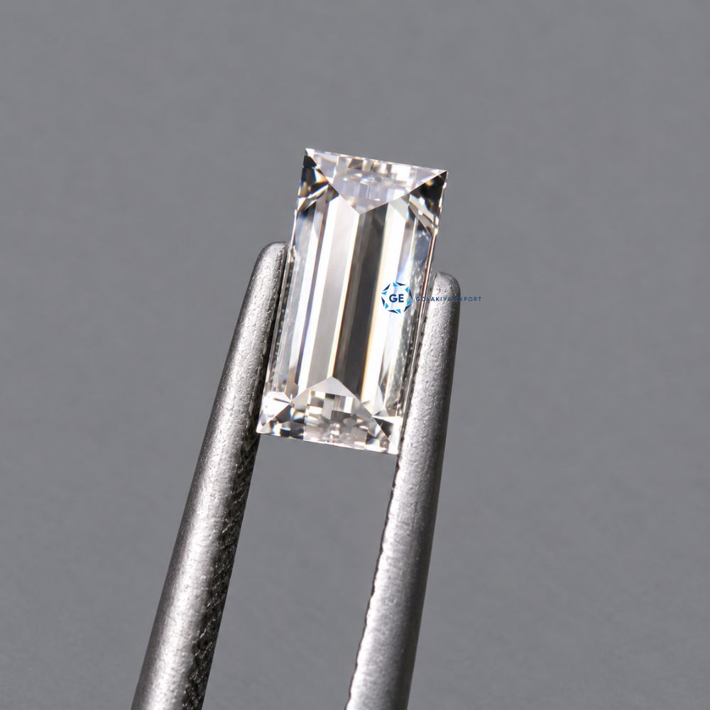 Baguette Cut Loose Lab Grown Loose Diamond, Certified Loose Diamond