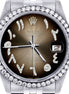 Date Just Moissanite Arabic Stylish & Classic Watch