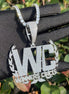 Winners Circle Handcrafted Moissanite Iced Out Pendant