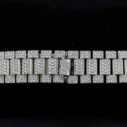 Day Date Fully Iced Out Moissanite Luxury Watch