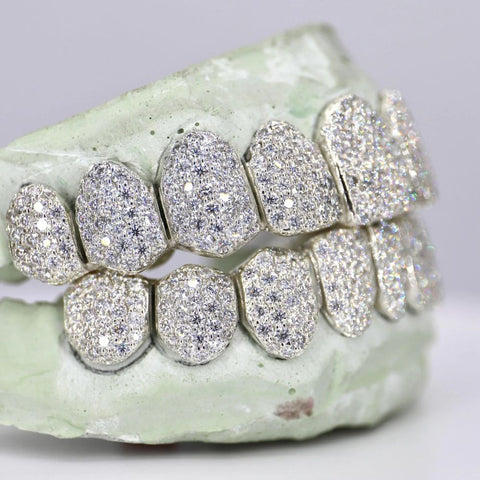 Hip Hop Iced Out Moissanite Grillz