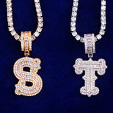 Ice Hip Hop Letter Customize Moissanite Pendant
