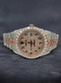 Automatic Bust Down Moissanite Elegant Watch