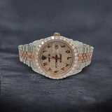 Automatic Bust Down Moissanite Elegant Watch