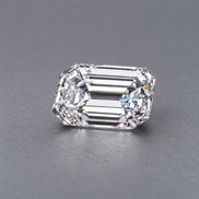 4 Carat Emerald Cut Lab Grown Diamond, Engagement Ring Making Diamond