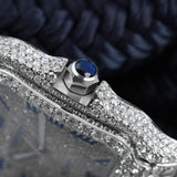 Fully Iced Out Moissanite Automatic Watch For Men's