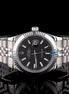 Just Stick Marker Black Dial Luxury Wrist Watch For Men's