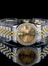 Colorless Moissanite Two Tone Automatic Men's Watch