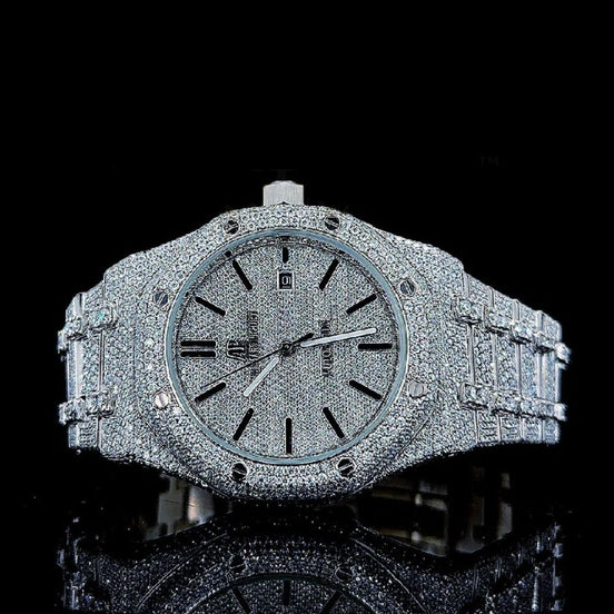 Moissanite Diamond Iced Out Luxury Watch