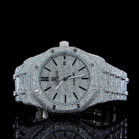 Moissanite Diamond Iced Out Luxury Watch