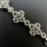 Moissanite Clover Tennis Bracelet For Men's / Women's